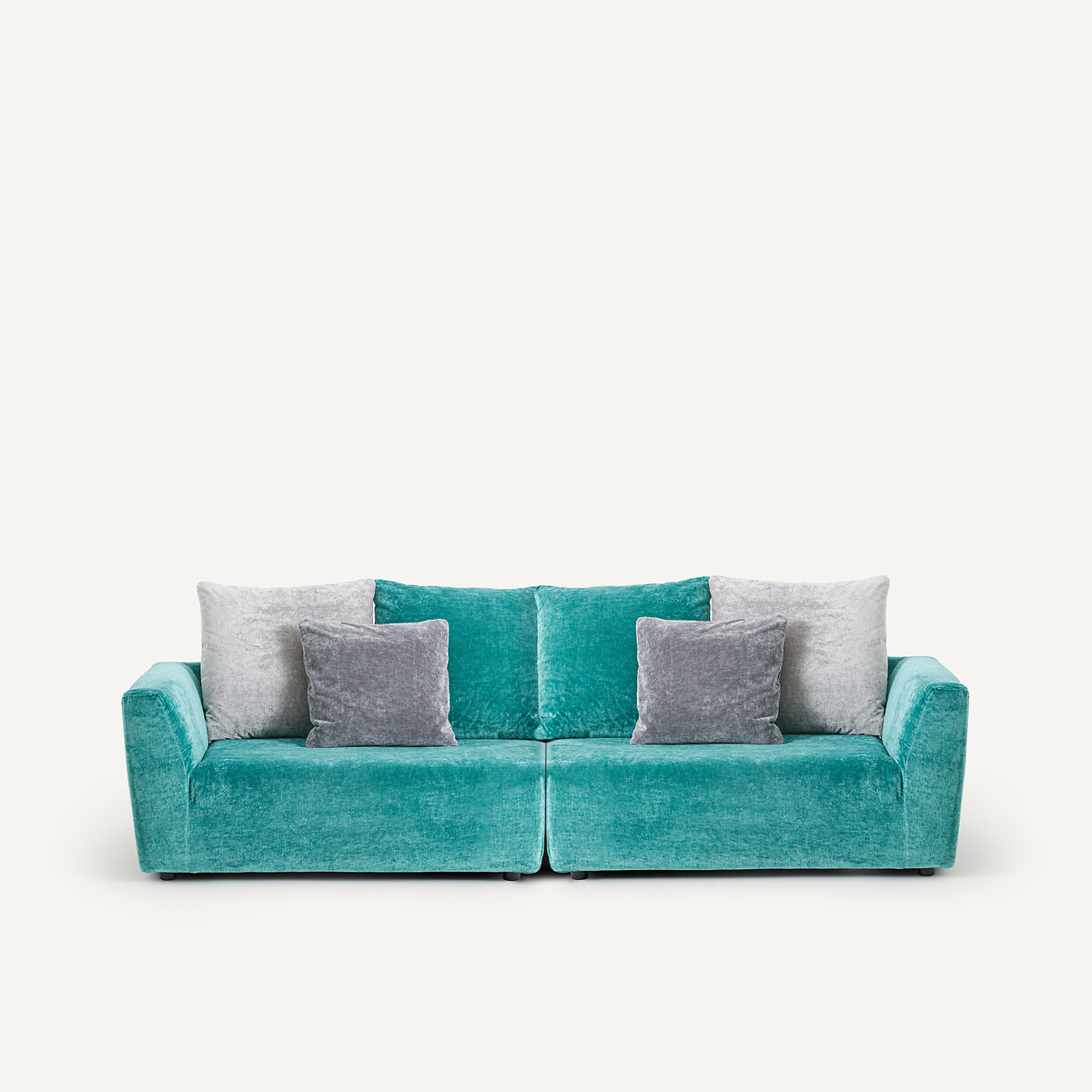 OTTO STUDIO PARA AM.PM<br>Meia poltrona em veludo viscose, Chill
