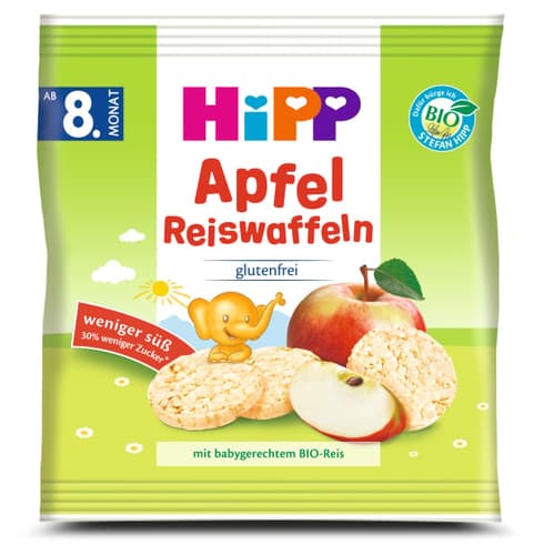 HiPP Apfel Reiswaffeln ab 8. Monat