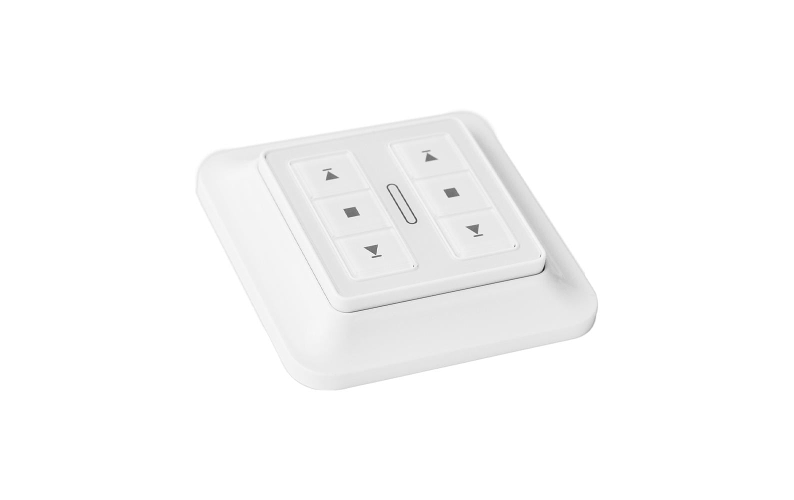 Smart Home Storen-Funktaster 2-KanalFunk-Handsender zur Steuerung von Rollläden und Markisten via KnockautX Plugin-Empfänger Multi STAK 3 / STAS 3