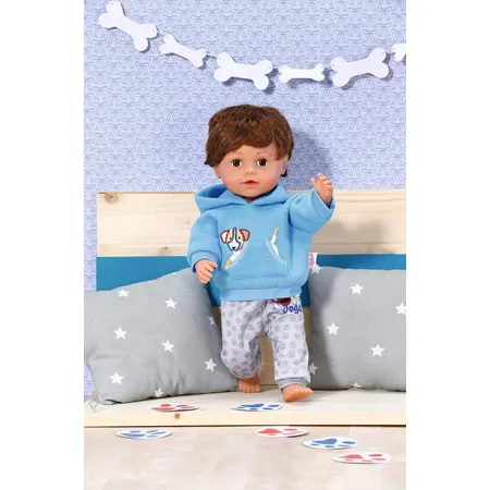 Dolly Moda Sport-Outfit Blau 43 cm