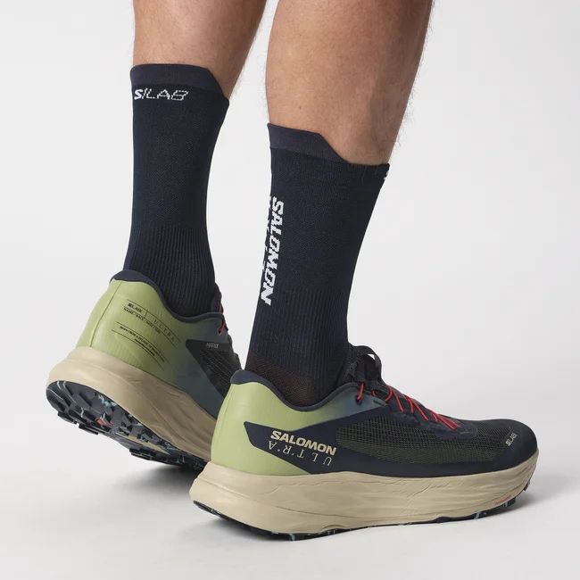 S/LAB ULTRA  Chaussures de trail running unisexes Sage/CameoBlue/NightSky