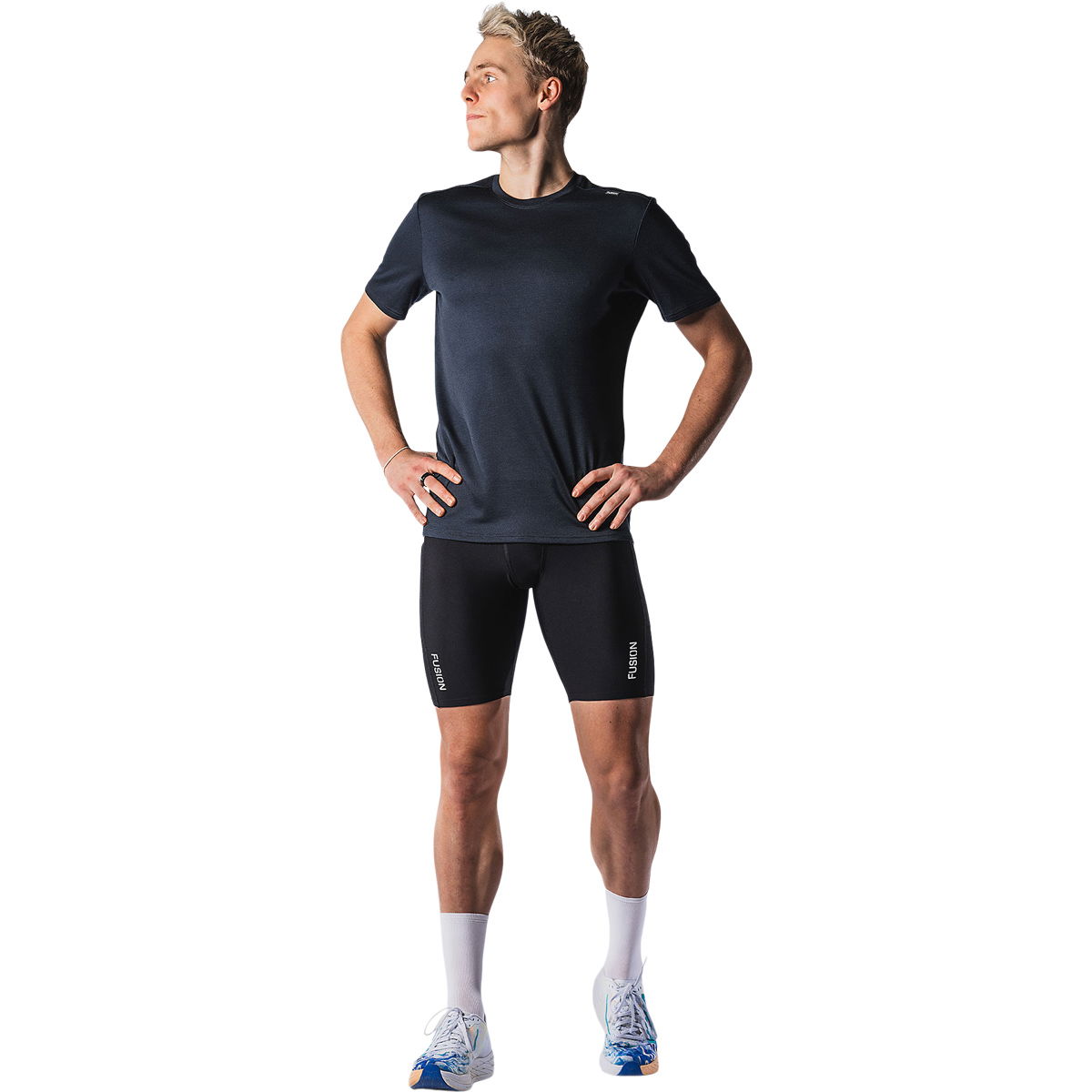 FUSION Technical Merino 150 Løbe T-shirt Herre