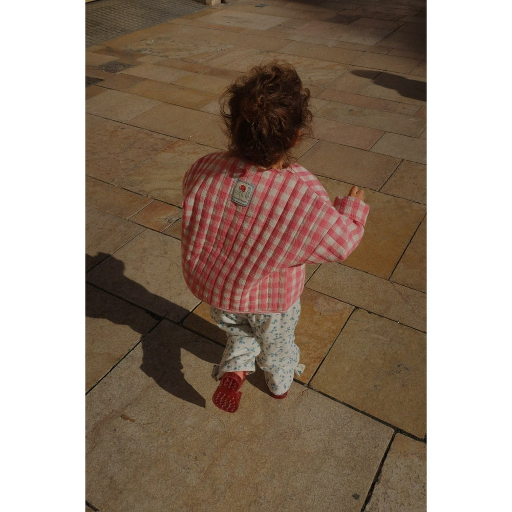 Køb Konges Sløjd Peach Blossom Check RHW X KS Bella Jakke