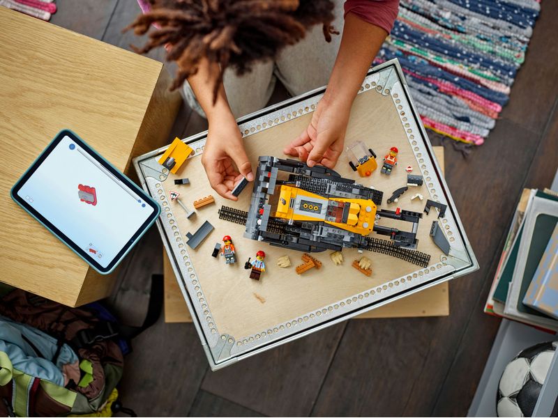 LEGO® City Gelber Bulldozer 60466 Baubarer Spielzeugbulldozer