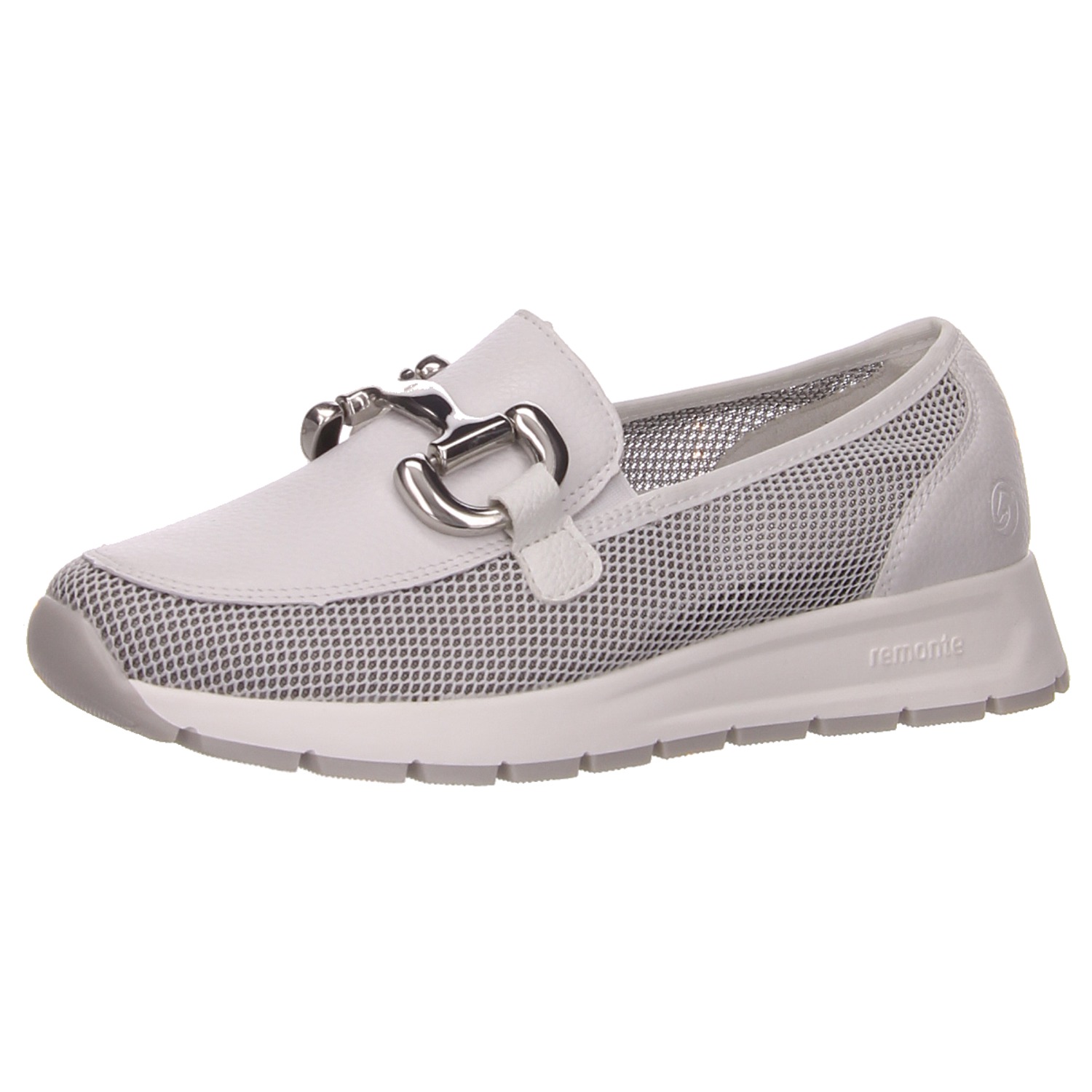 Remonte Loafer weiß weiss/weiss kombi
