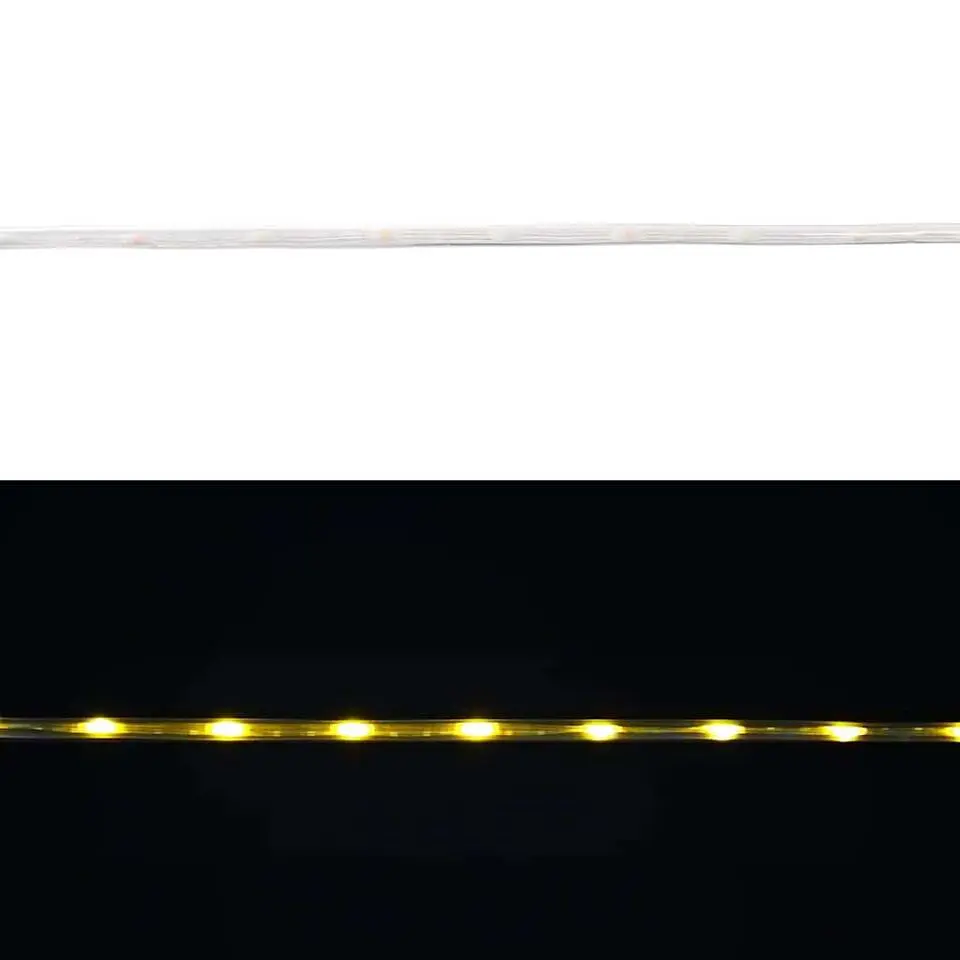 vidaXL - Touwenlicht met 2400 LED 100 m - Warmwit - PVC