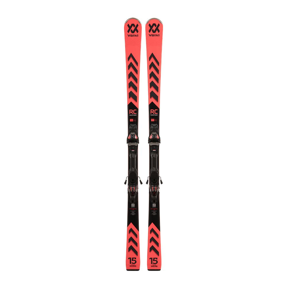 Volkl RACETIGER RC - Skis racing + Fixations VMOTION 11GW black red
