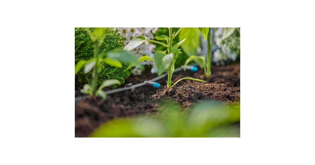 GARDENASeriedruppelaar 2 l/u druppelaar  (Zwart/turquoise, 10 Stuks)