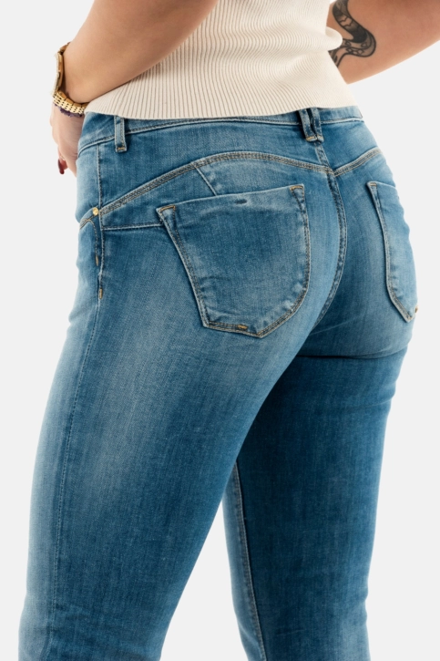 Jeans Le Temps Des Cerises pulpc 3001 blue