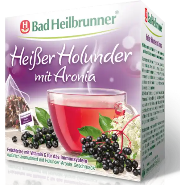 Früchtetee  Heißer Holunder mit Aronia