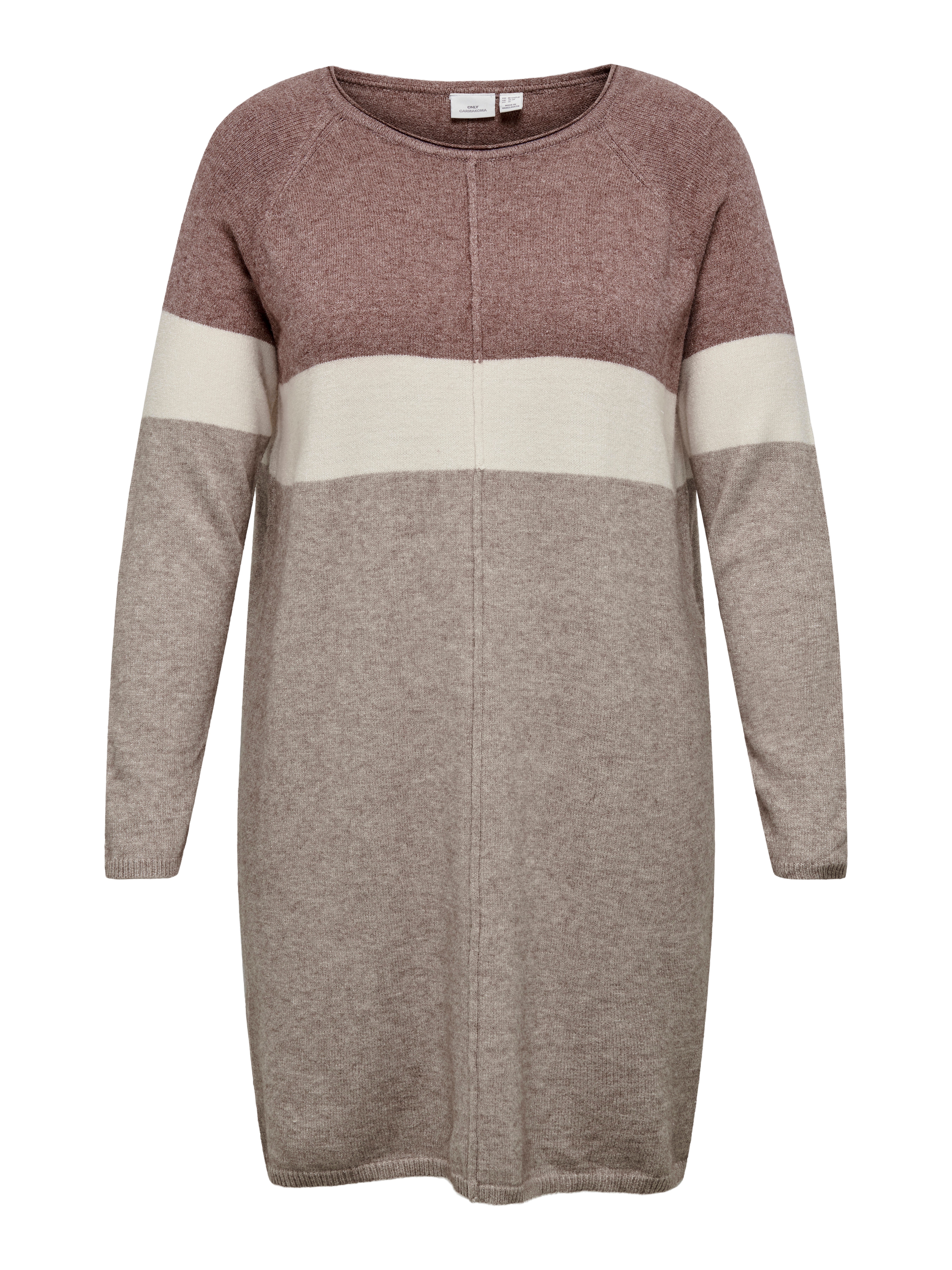 CARLAURA Kurzes Kleid Rose Brown