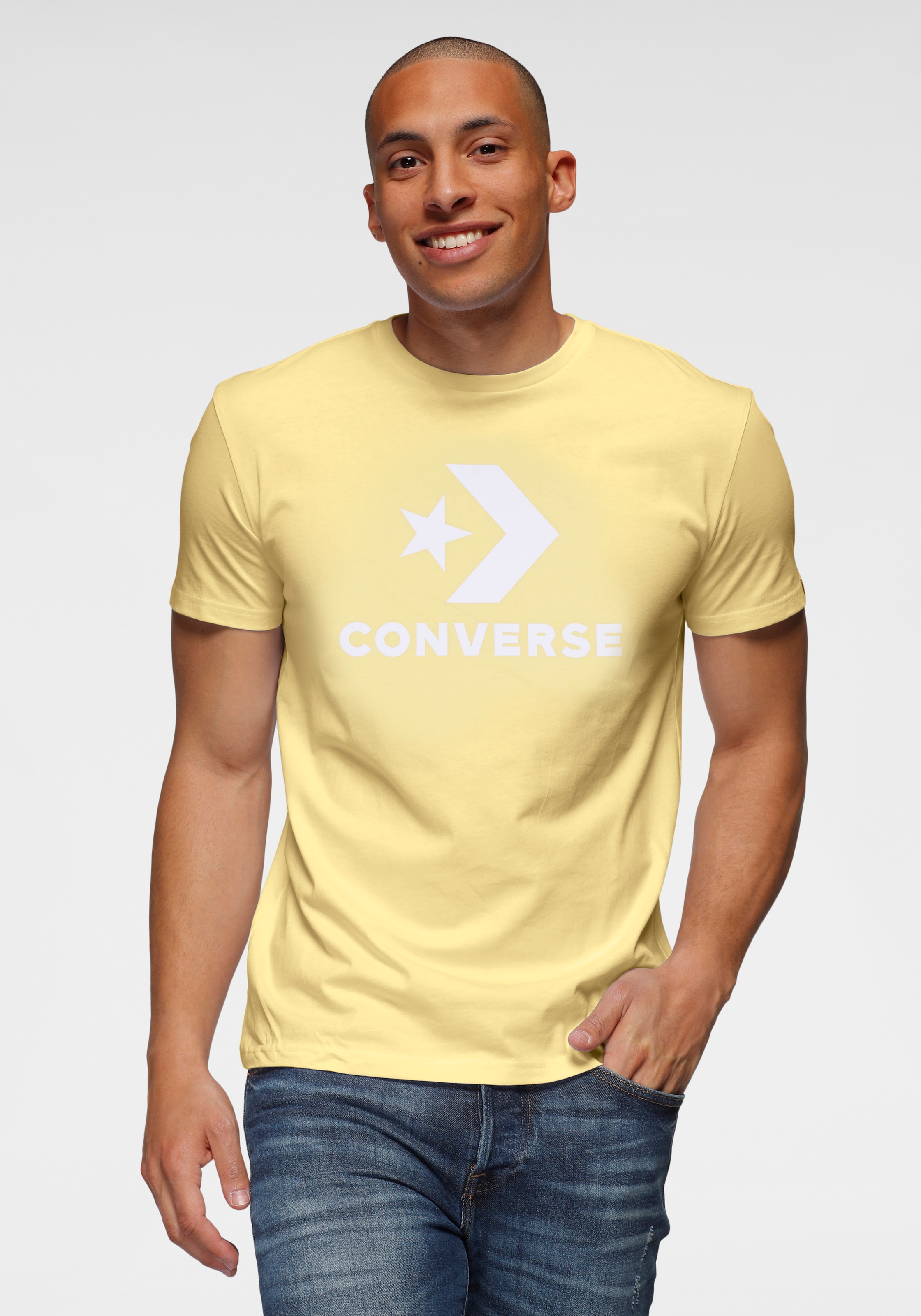 Converse T-Shirt »Unisex GO-TO STAR CHEVRON LOGO STANDARD-FIT«, 1 Stk. Unisex