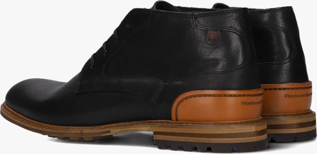 FLORIS VAN BOMMEL zwarte floris van bommel nette schoenen sfm-50141