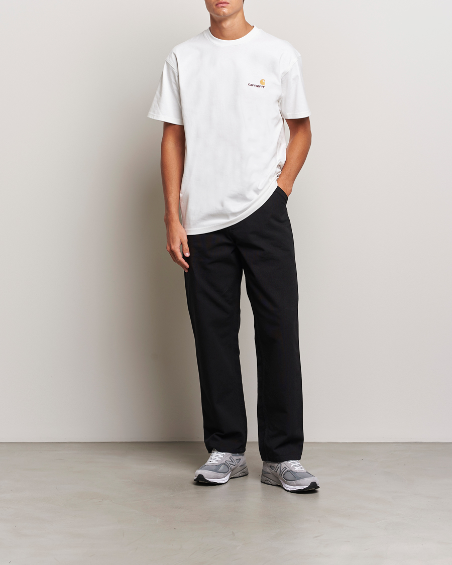 Carhartt WIP Single Knee Pants Dearborn Canvas Black
