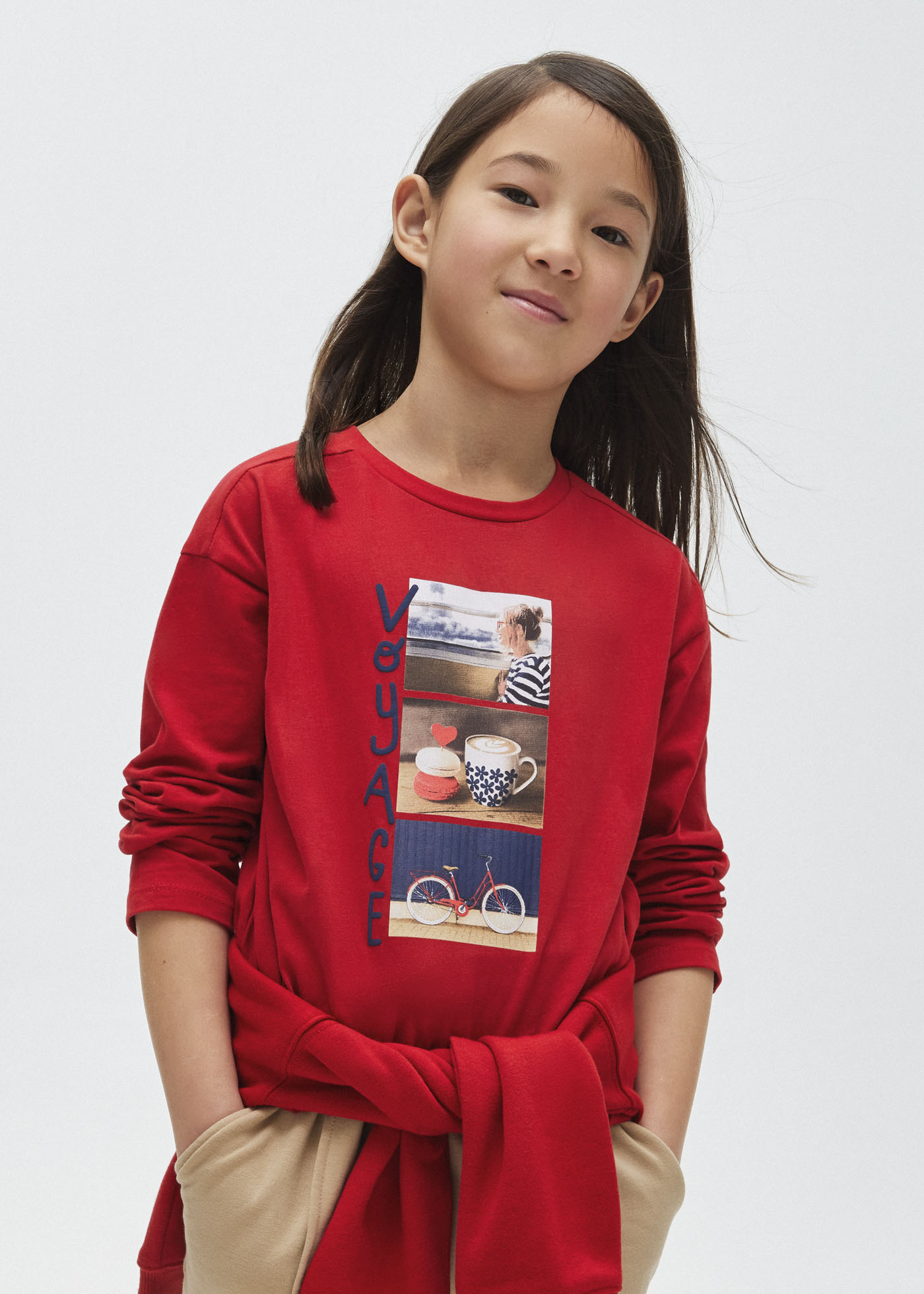 Camiseta estampada Better Cotton para meninas