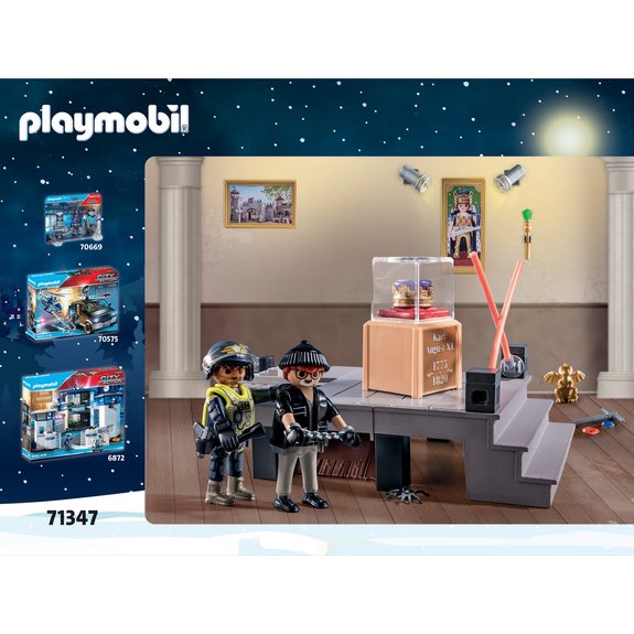 Calendrier de l'avent Playmobil Police 71347