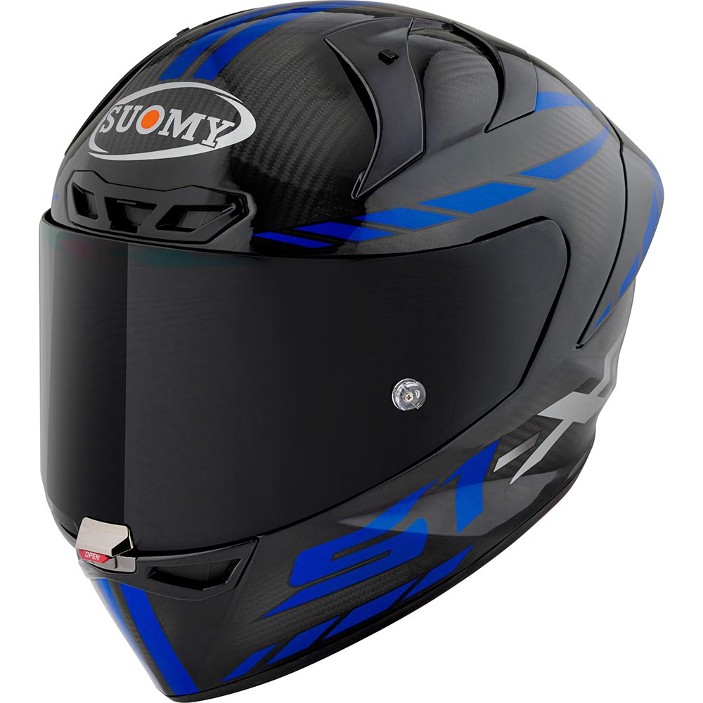 Suomy - Casque S1-XR GP Carbon Hypersonic Noir / Bleu