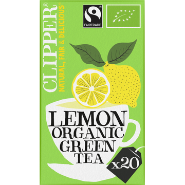 Clipper Lemon Organic Green Tea 20 Stuks 37 g