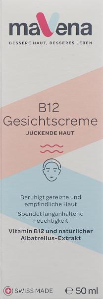 MAVENA B12 Gesichtscreme<br>50 ml, Dispenser, Creme