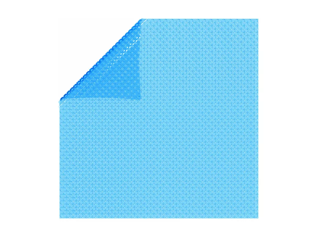 Bache de piscine rectangulaire 732 x 366 cm PE Bleu
