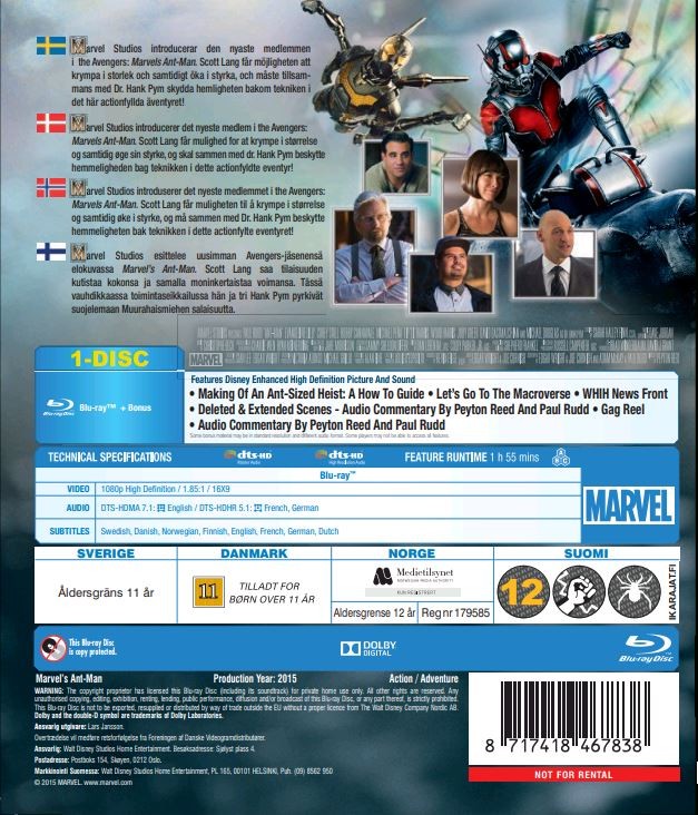 Ant-Man (Blu-Ray)