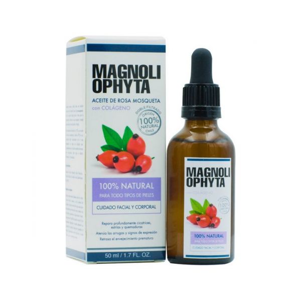 Magnoliophytha Óleo de Rosa Mosqueta com Colágeno 50ml