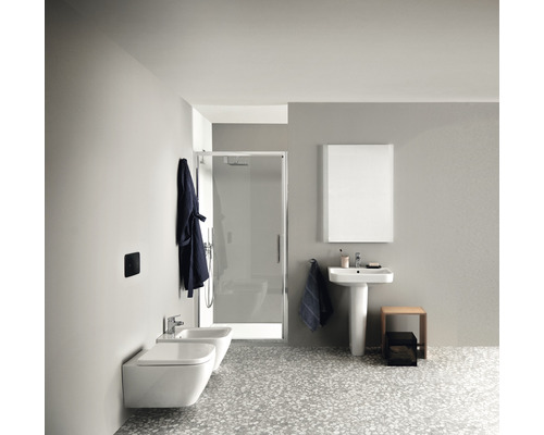 Ideal Standard wandclosetset i.life S, randloos, glanzend wit, met toiletzitting T473801