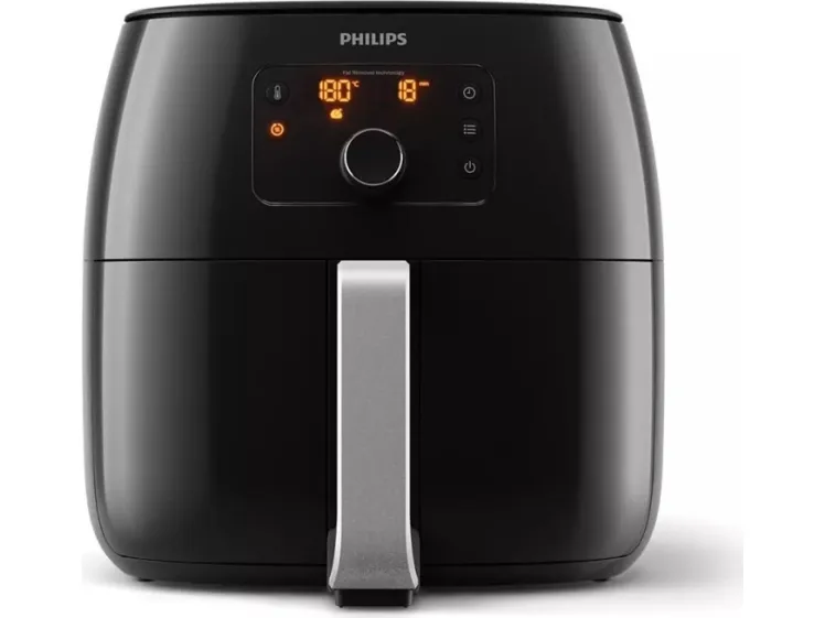 Philips Avance Collection XXL HD9650 Twin TurboStar - Varmluftsrister - 2.2 kW - sort