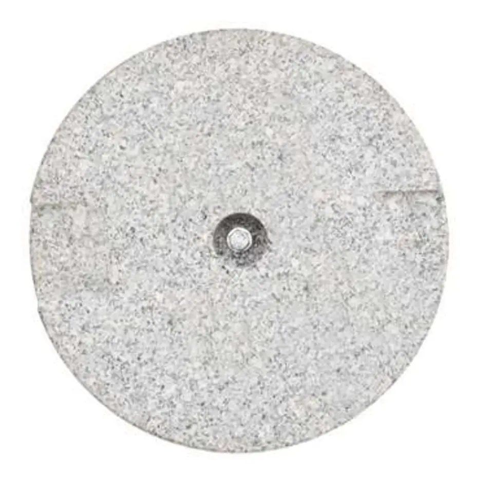 vidaXL - Parasolvoet - Grijs - Graniet