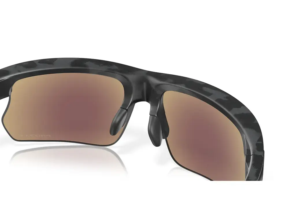 Oakley Bisphaera Sport Zonnebril Prizm Sapphire Polarized Lens Mat Grijs