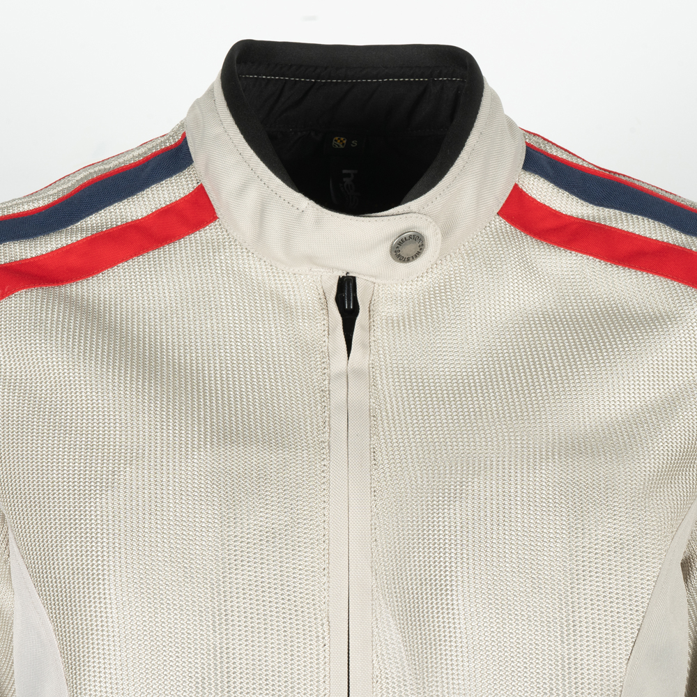 Helstons - Blouson femme Jade Tissu Mesh Beige