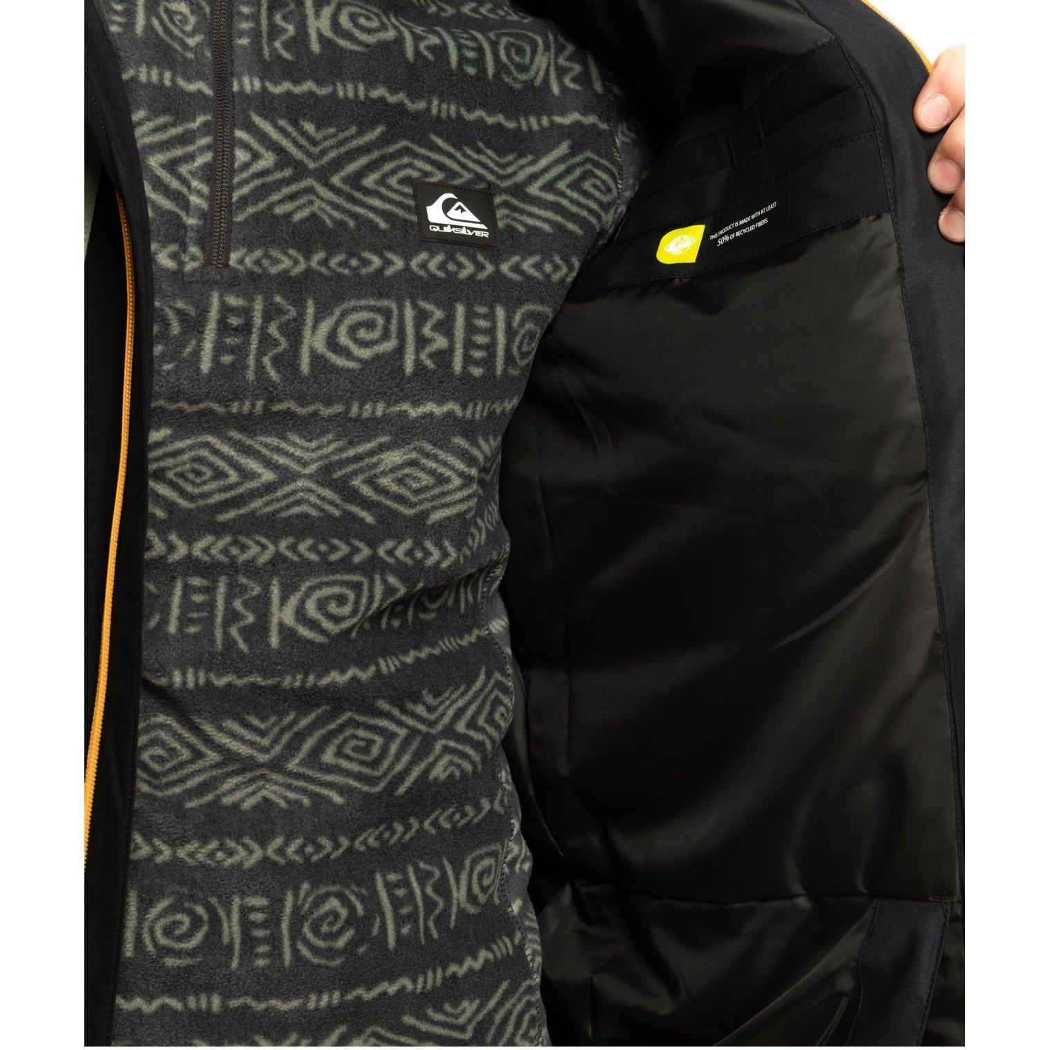 Quiksilver Quik Dawson Technical Snow Jacket Mens