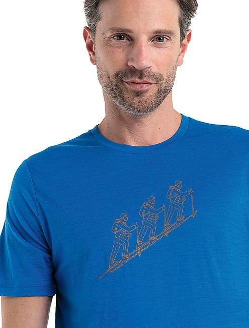 ICEBREAKER - T-SHIRT MC TECH LITE II NATURAL SKI TOUR