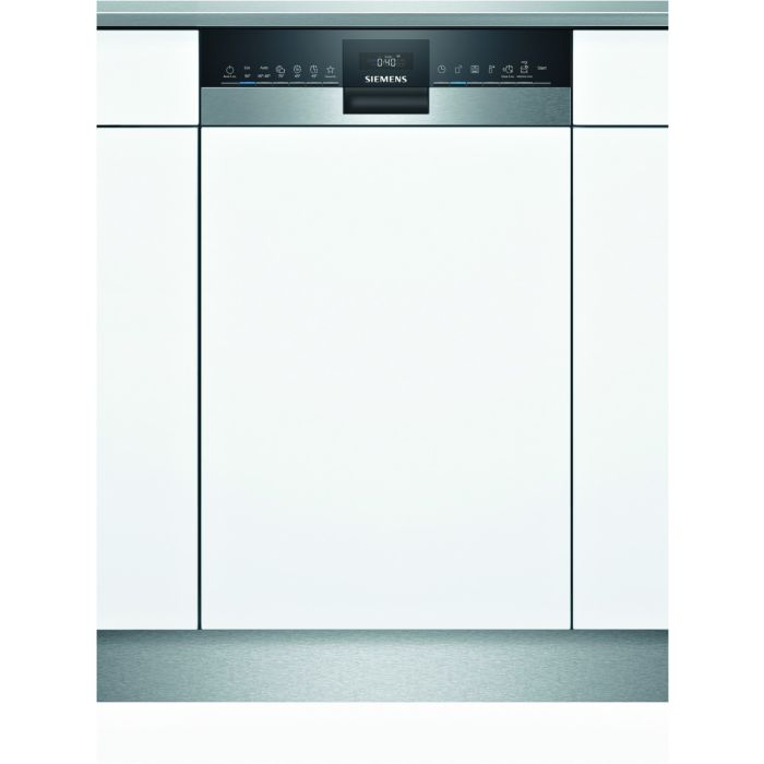 Siemens teilintegrierter Geschirrspüler iQ300 SR53ES28KE Edelstahl