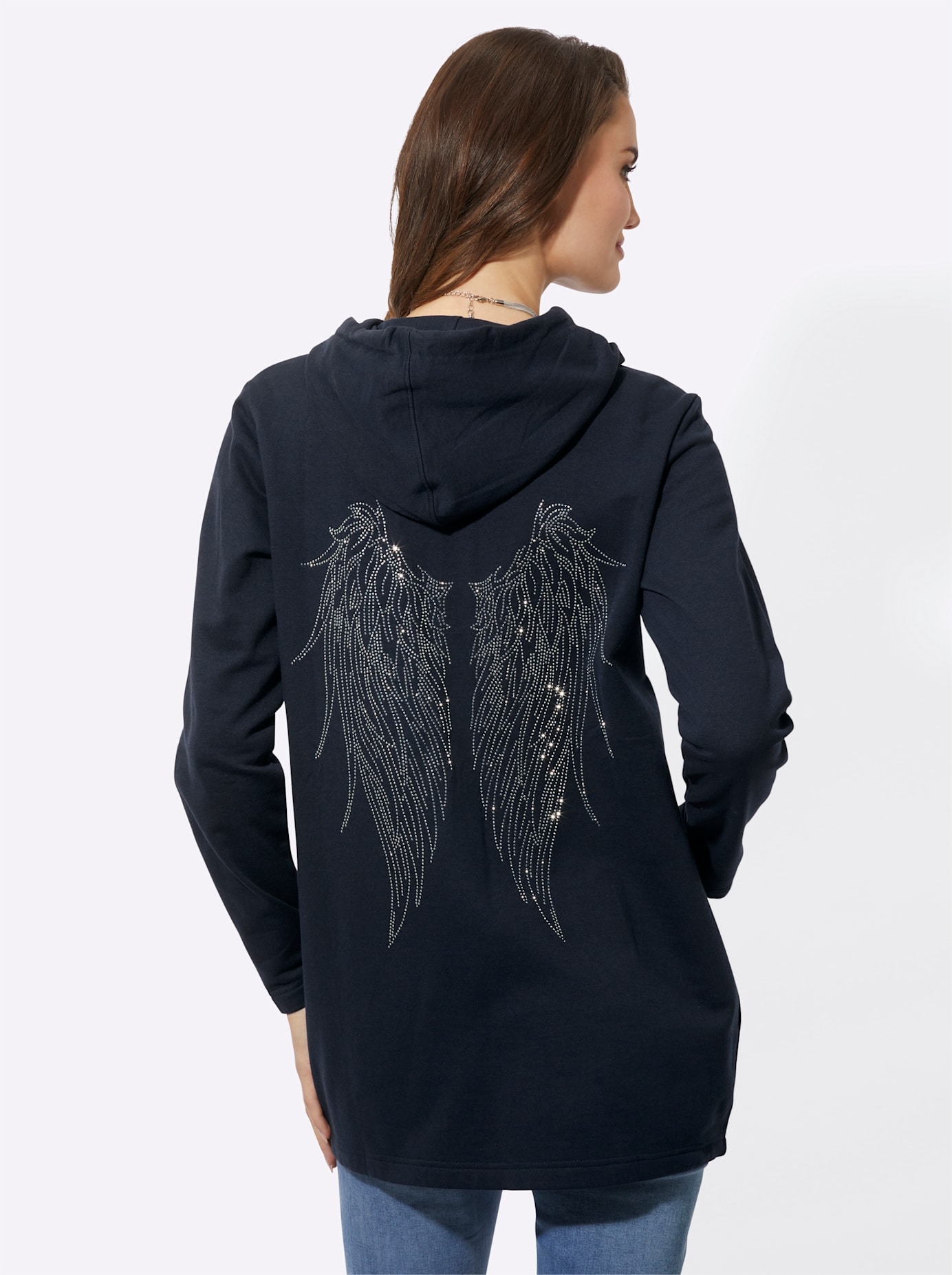 Inspirationen Shirtjacke »Sweatjacke«, 1 Stk.