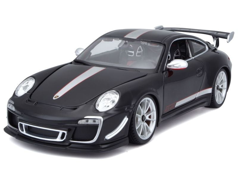 BBurago Porsche 911 GT3 RS 4.0 Schwarz 1:18 Sammlermodell im Massstab 1:18