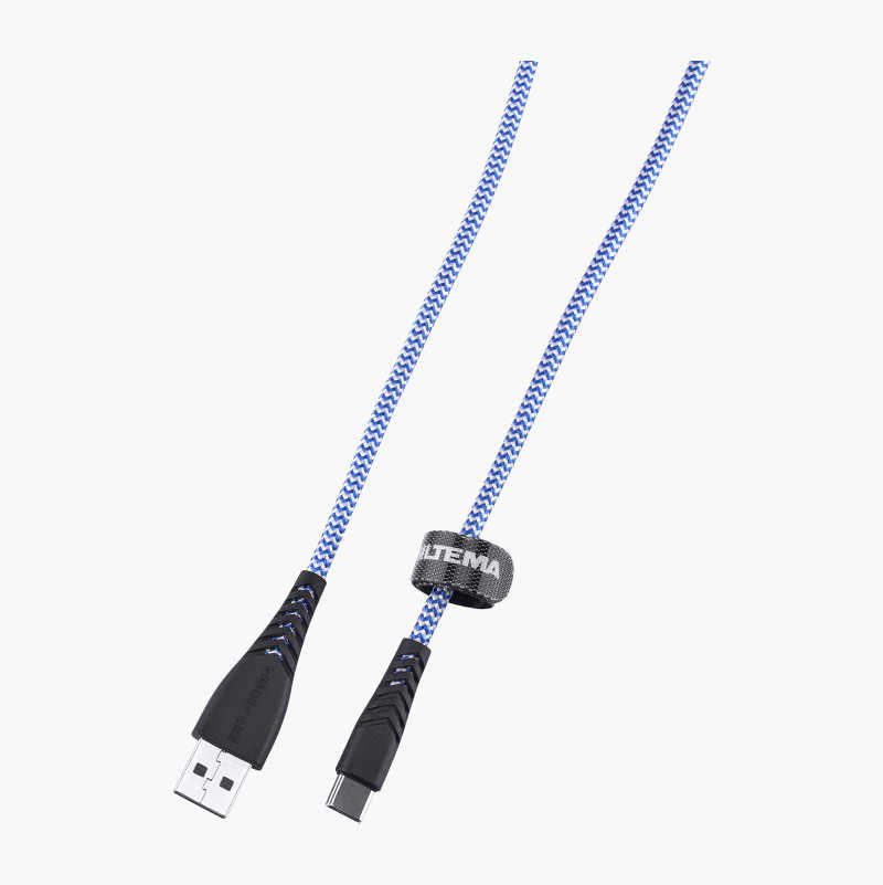USB-kabel med type C-kontakt, 2 m