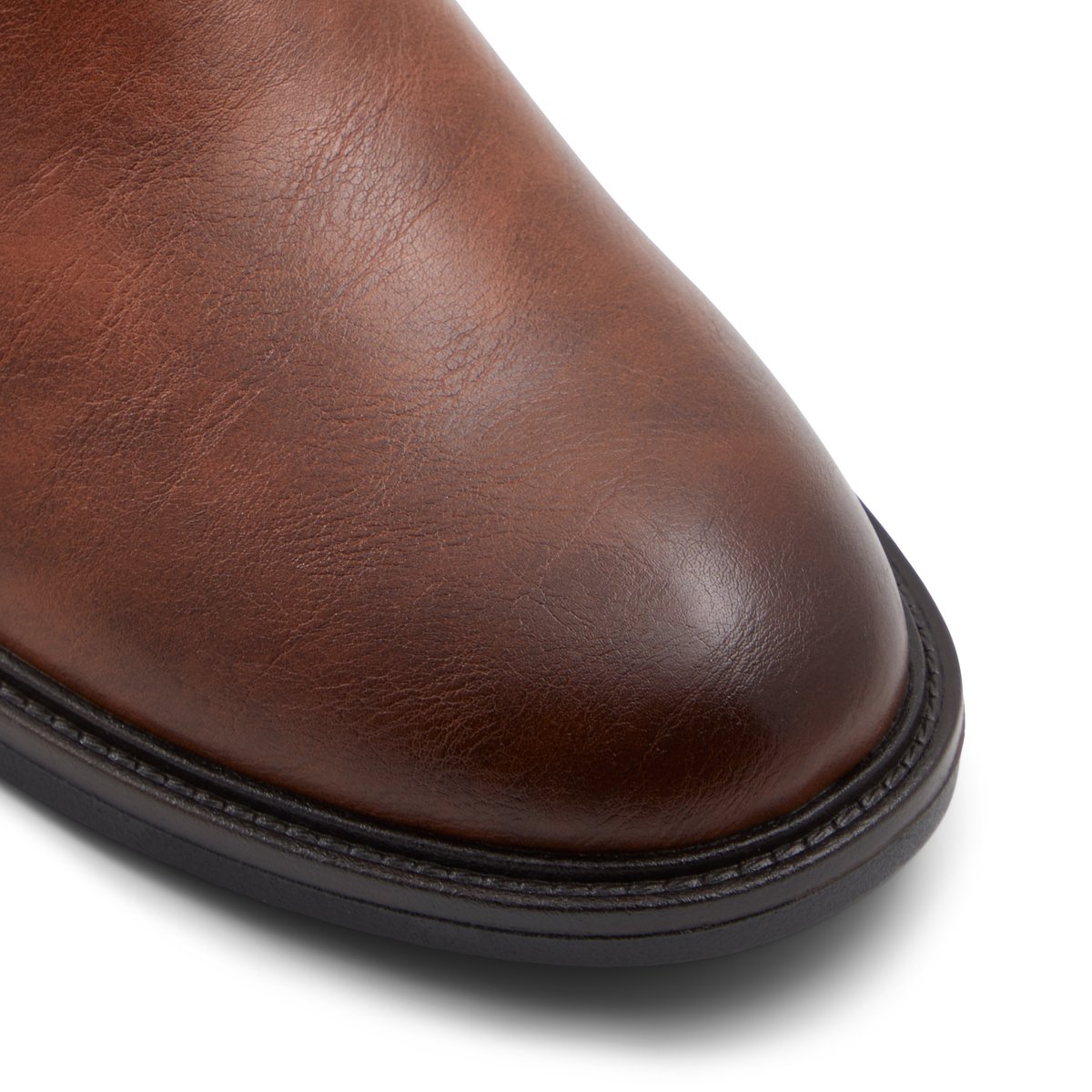 K STUDIO-Romab-Bottes chelsea - Talon plat - Cognac