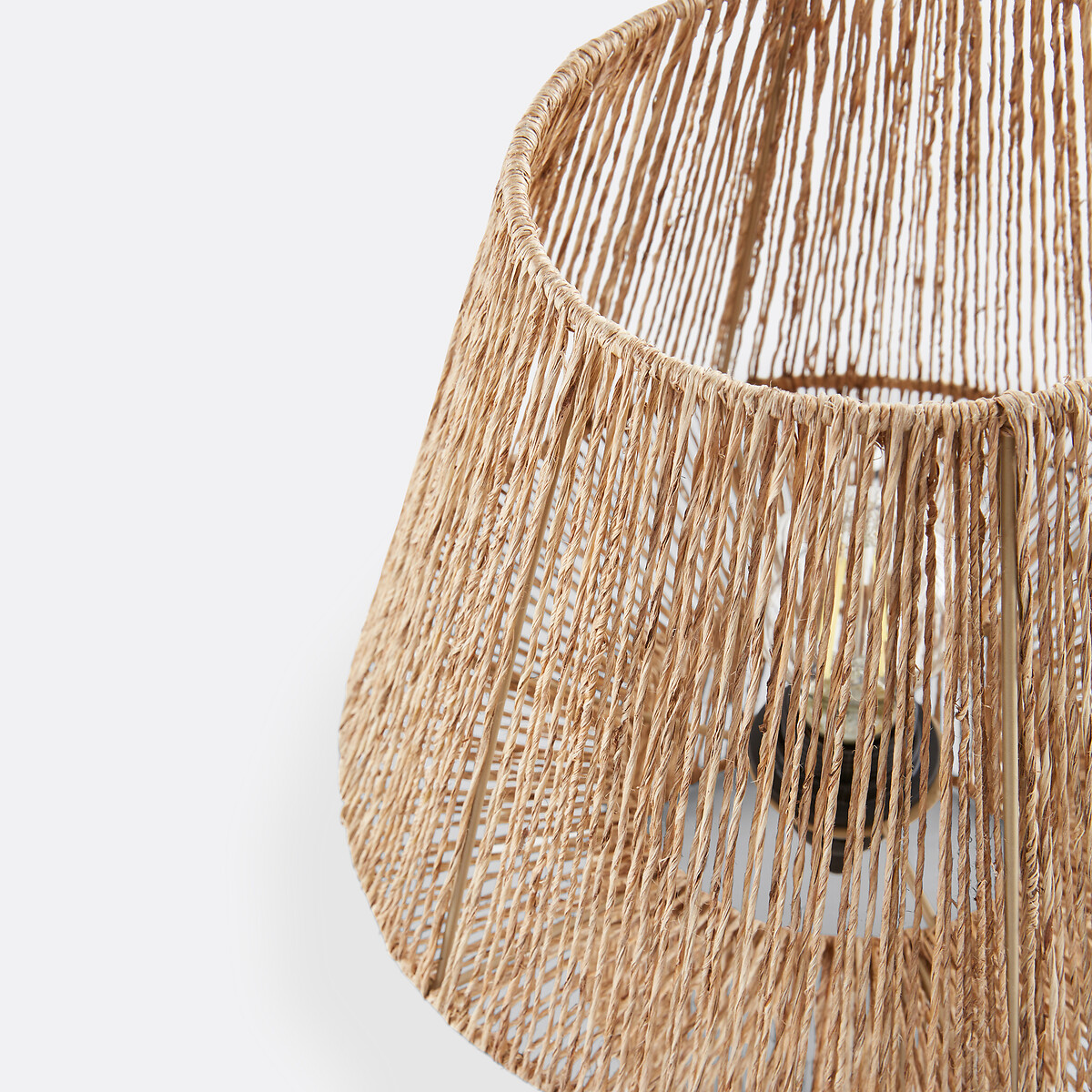 LA REDOUTE INTERIORS<br>Candeeiro em juta, Yaku