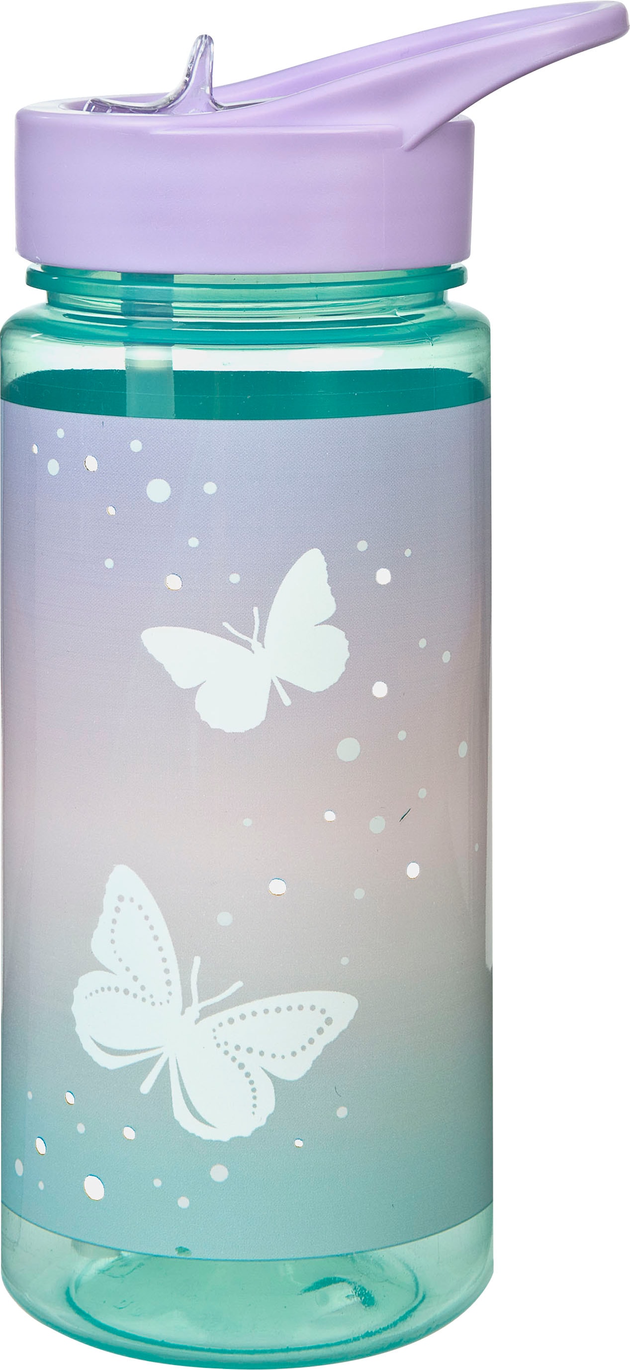 Scooli Lunchbox »Brotzeitdose & Trinkflasche, Butterfly Wishes« Set, 2 Stk. tlg. mit Trinkflasche