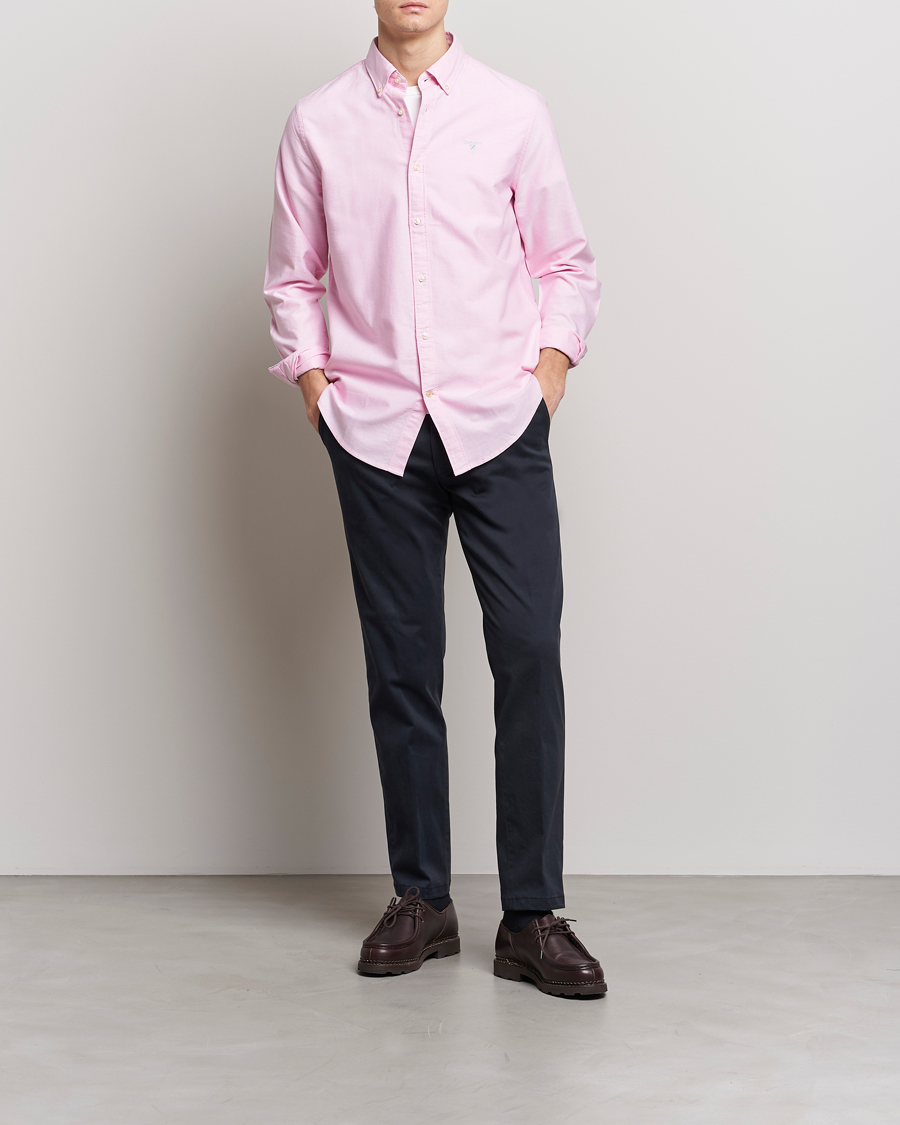 Barbour Lifestyle Tailored Fit Oxford 3 Shirt Pink