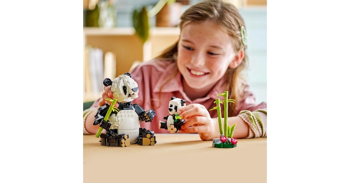 LEGOCreator 3-in-1 - Wilde dieren: pandafamilie Constructiespeelgoed  (31165)
