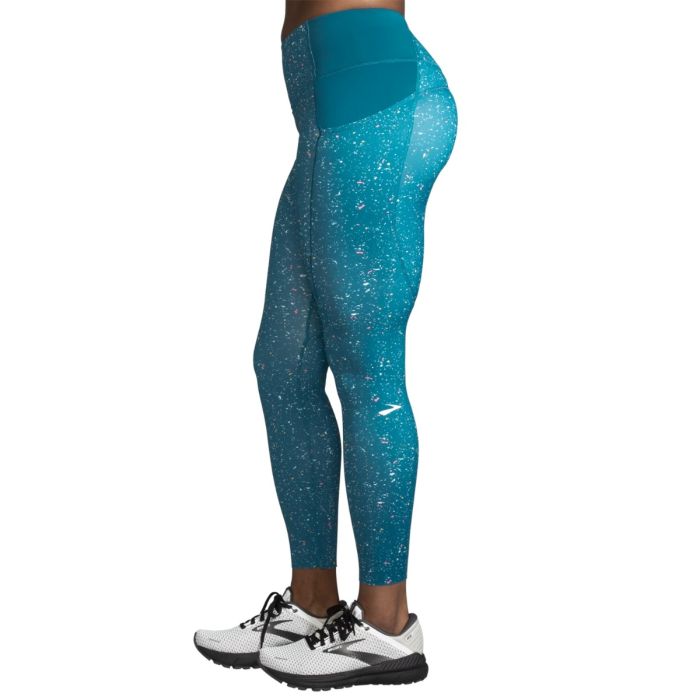 Brooks Dame Lange tights Method 7/8 Tight Blå