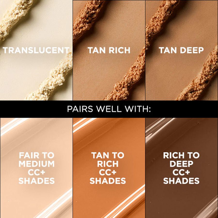 It Cosmetics Bye Bye Pores Pressed™ Poreless Finish Airbrush Pressed Powder Translucent Tan/Rich 9g