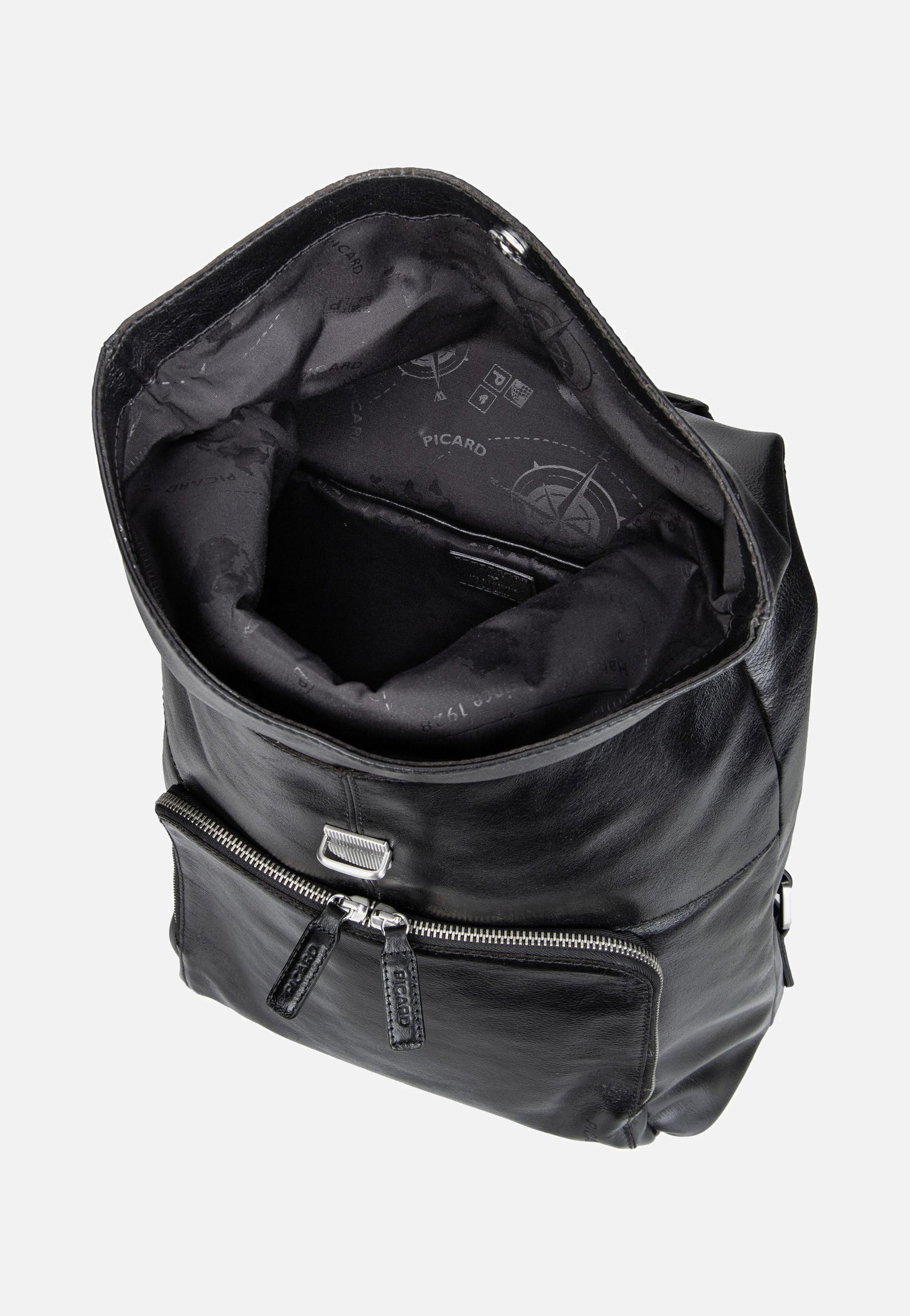 Buddy 5667 Schwarz - Rolltop Rucksack