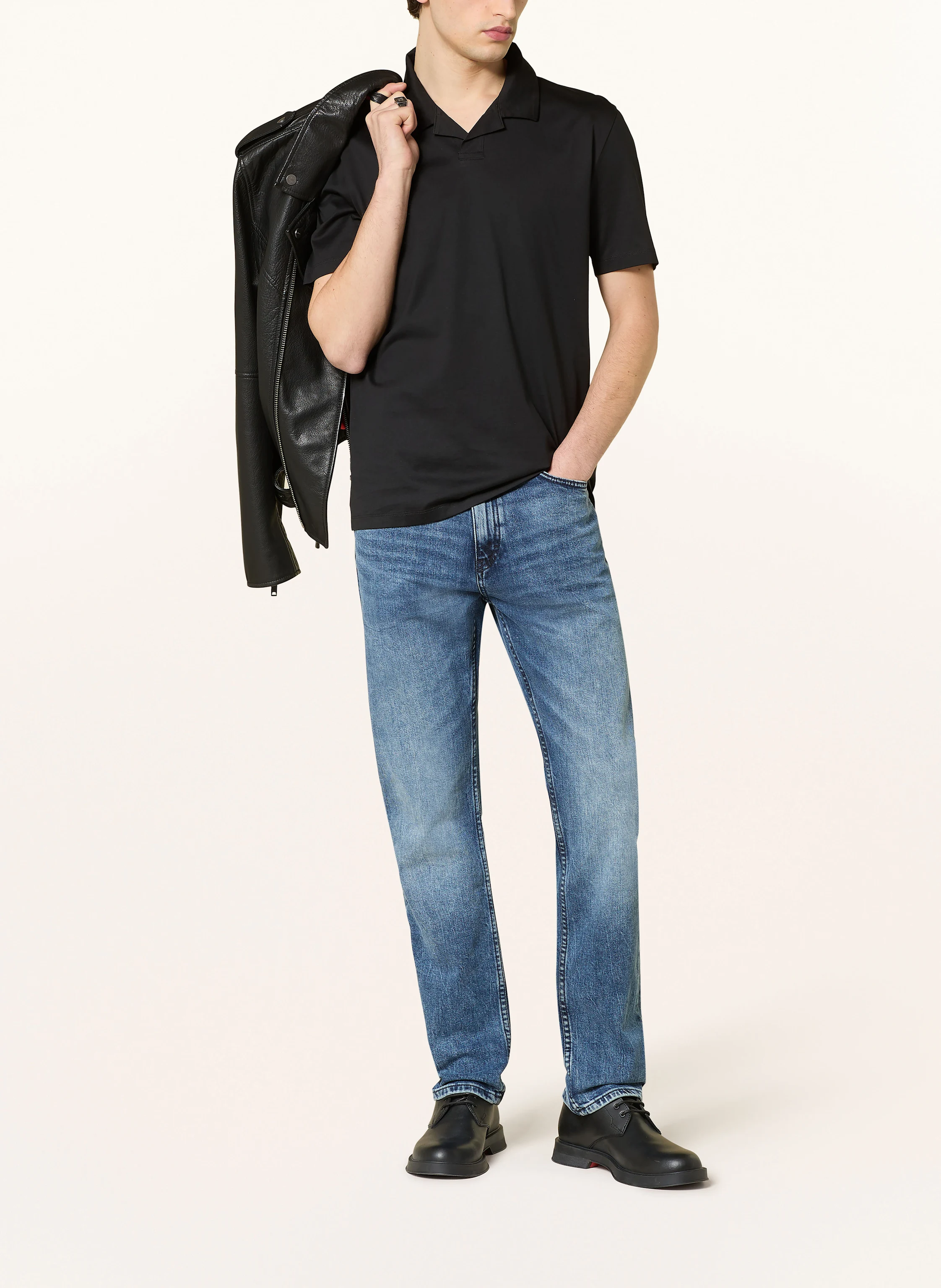 HUGO Jersey-Poloshirt DIMERSPOLO