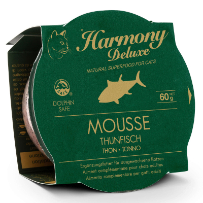 Harmony Cat Deluxe Mousse Nassfutter Thunfisch 24x60g