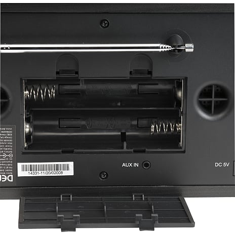 Denver DAB-18 DAB+/FM radio - mørkegrå