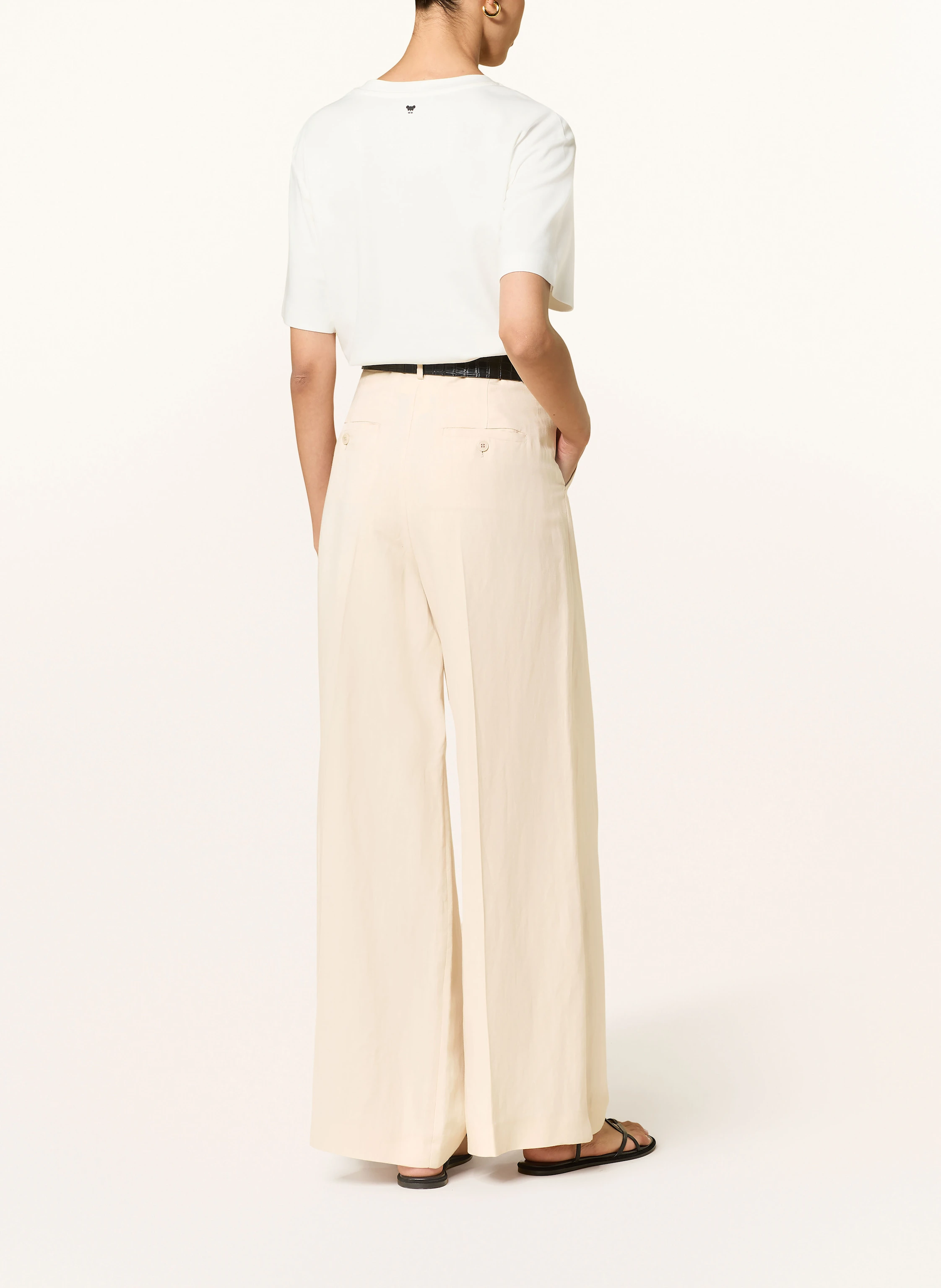 WEEKEND Max Mara Marlenehose VELIERO mit Leinen