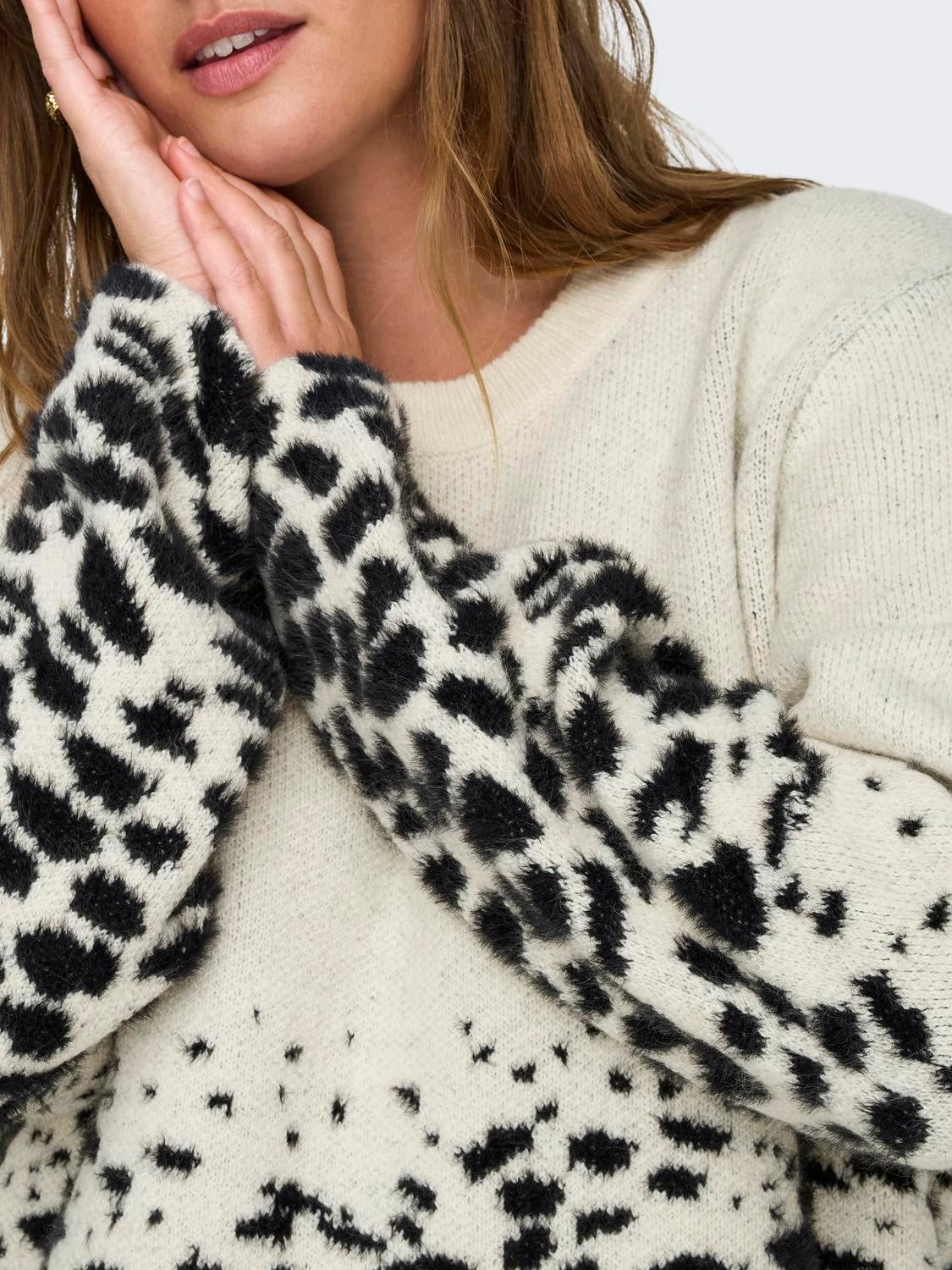 CARANNI Strickpullover Birch
